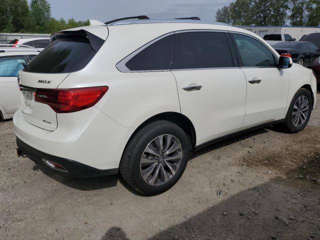 5FRYD4H43GB041397 - 2016 ACURA MDX TECHNOLOGY WHITE photo 3