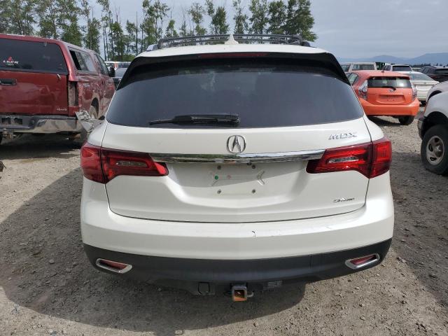 5FRYD4H43GB041397 - 2016 ACURA MDX TECHNOLOGY WHITE photo 6