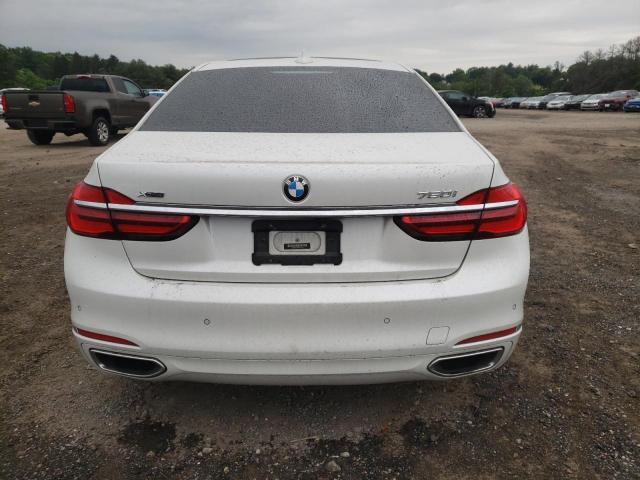 WBA7F2C5XGG417107 - 2016 BMW 750 XI WHITE photo 6