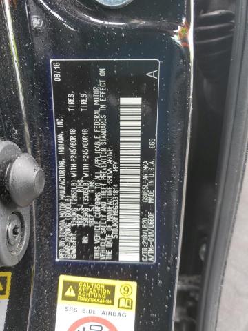 5TDJKRFH9GS331814 - 2016 TOYOTA HIGHLANDER XLE Սև լուսանկար 14