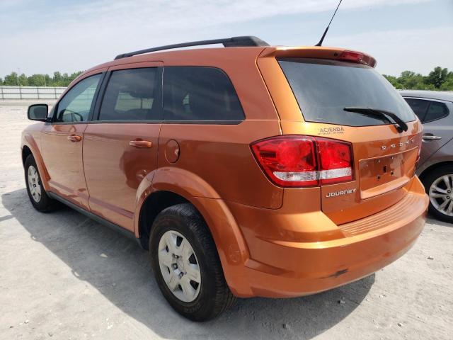 3D4PG4FB3BT521183 - 2011 DODGE JOURNEY EXPRESS ORANGE photo 2