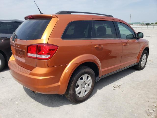 3D4PG4FB3BT521183 - 2011 DODGE JOURNEY EXPRESS ORANGE photo 3