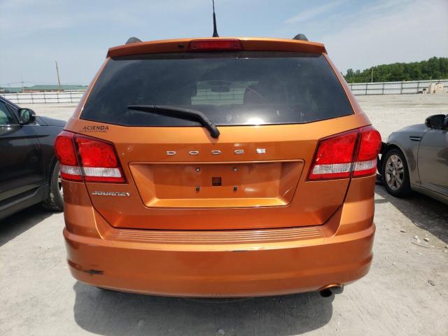 3D4PG4FB3BT521183 - 2011 DODGE JOURNEY EXPRESS ORANGE photo 6