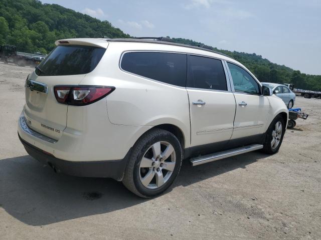 1GNKVLKD7DJ244909 - 2013 CHEVROLET TRAVERSE LTZ WHITE photo 3