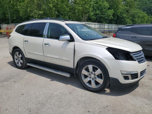 1GNKVLKD7DJ244909 - 2013 CHEVROLET TRAVERSE LTZ WHITE photo 4