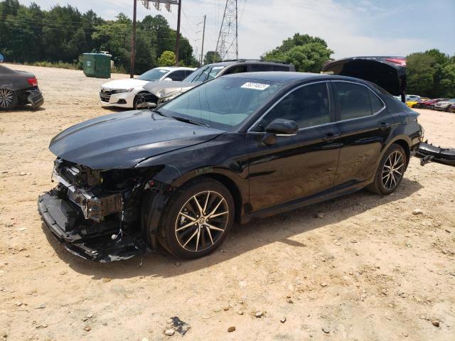 4T1T11AK0PU808153 - 2023 TOYOTA CAMRY SE NIGHT SHADE BLACK photo 1