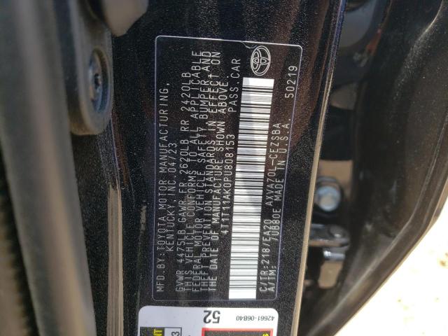 4T1T11AK0PU808153 - 2023 TOYOTA CAMRY SE NIGHT SHADE BLACK photo 13