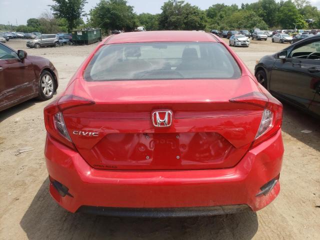 2HGFC2F50JH527597 - 2018 HONDA CIVIC LX RED photo 6