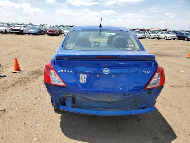 3N1CN7AP2GL915936 - 2016 NISSAN VERSA S BLUE photo 6