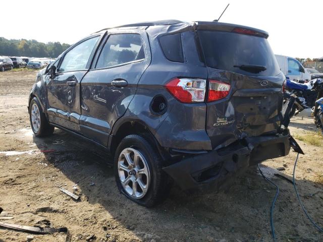 MAJ3S2GE1MC450089 - 2021 FORD ECOSPORT SE GRAY photo 3