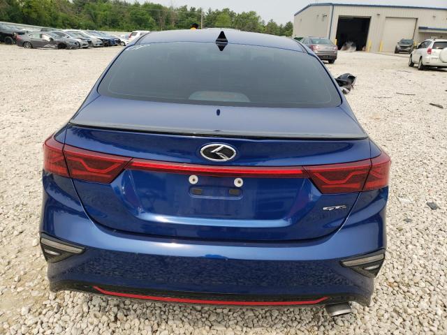 3KPF34AD9LE172288 - 2020 KIA FORTE GT LINE BLUE photo 6