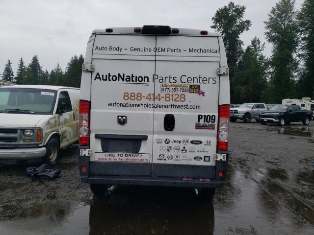 3C6TRVDGXGE134076 - 2016 RAM PROMASTER 2500 HIGH WHITE photo 6