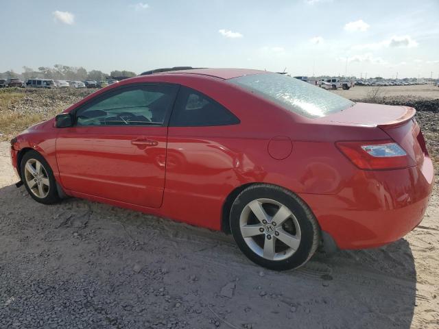 2HGFG128X8H580350 - 2008 HONDA CIVIC EX RED photo 2