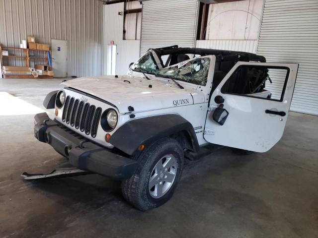 1J4AA2D10BL582029 - 2011 JEEP WRANGLER SPORT WHITE photo 1