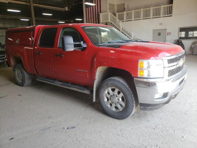 1GC1KXCGXCF213331 - 2012 CHEVROLET SILVERADO K2500 HEAVY DUTY LT RED photo 4