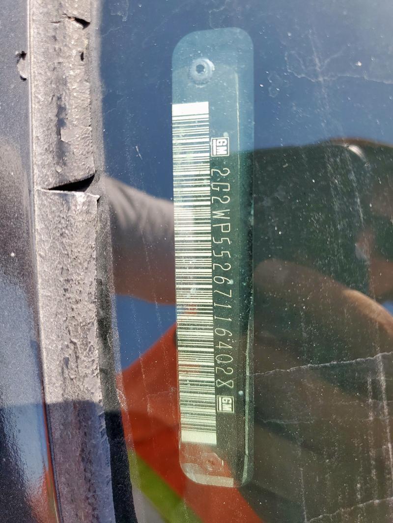 2G2WP552671164028 - 2007 PONTIAC GRAND PRIX 黑色 照片 12