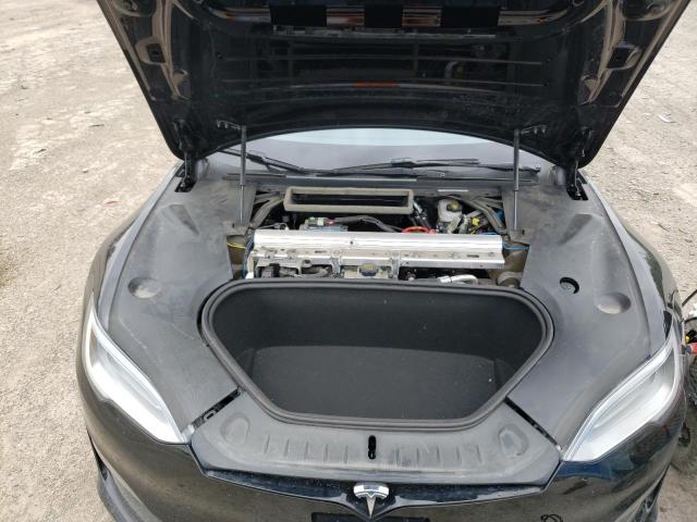 5YJSA1E52MF440809 - 2021 TESLA MODEL S Սև լուսանկար 11