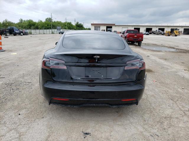 5YJSA1E52MF440809 - 2021 TESLA MODEL S Սև լուսանկար 6