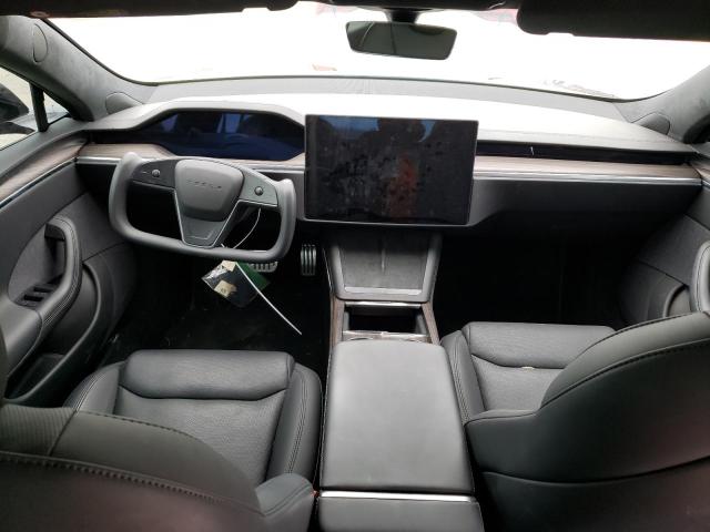 5YJSA1E52MF440809 - 2021 TESLA MODEL S Սև լուսանկար 8