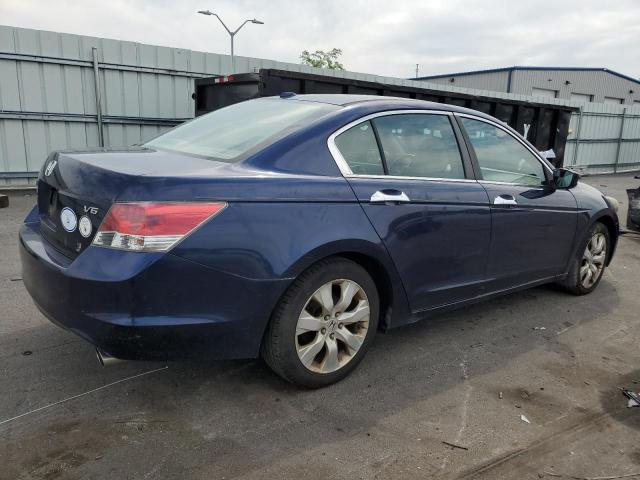 1HGCP36838A085351 - 2008 HONDA ACCORD EXL BLUE photo 3