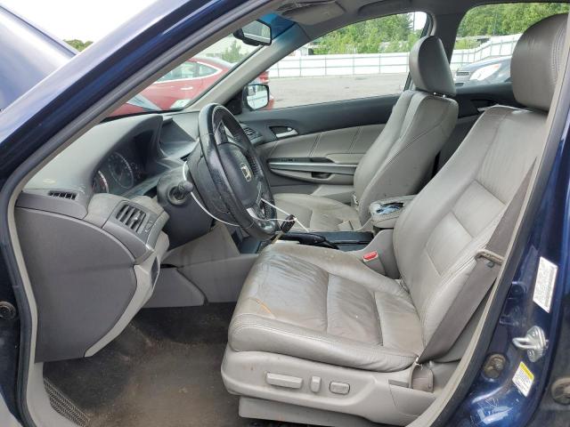 1HGCP36838A085351 - 2008 HONDA ACCORD EXL BLUE photo 7