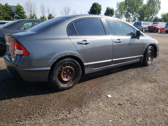 2HGFA16649H103831 - 2009 HONDA CIVIC LX-S Grafit foto 3