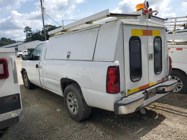 1GCEC14X07Z146141 - 2007 CHEVROLET SILVERADO C1500 CLASSIC WHITE photo 2