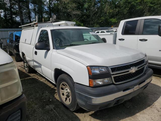 1GCEC14X07Z146141 - 2007 CHEVROLET SILVERADO C1500 CLASSIC WHITE photo 4