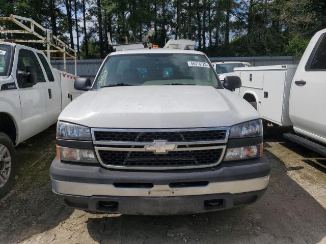 1GCEC14X07Z146141 - 2007 CHEVROLET SILVERADO C1500 CLASSIC WHITE photo 5