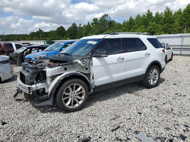 1FM5K7D82EGB18943 - 2014 FORD EXP XLT WHITE photo 1