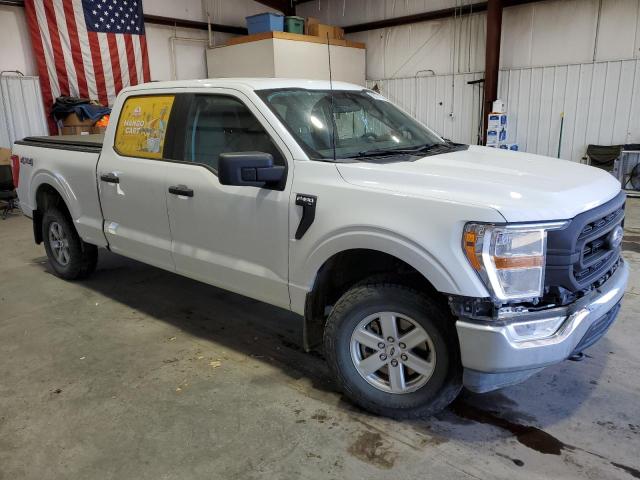 1FTFW1E80NFA73127 - 2022 FORD F150 SUPERCREW WHITE photo 4