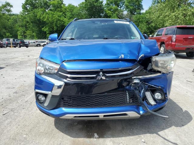 JA4AR4AW6JU007088 - 2018 MITSUBISHI OUTLANDER SEL BLUE photo 5