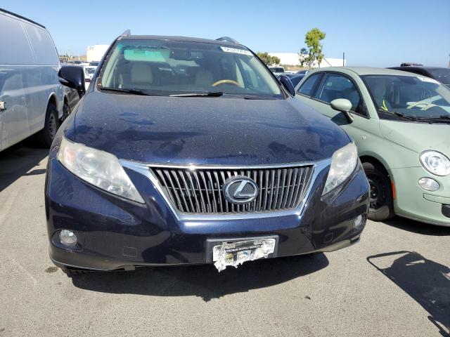 2T2BK1BA7AC012583 - 2010 LEXUS RX 350 BLUE photo 5