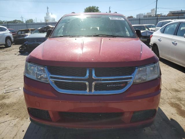 3C4PDCAB2JT182924 - 2018 DODGE JOURNEY SE RED photo 5