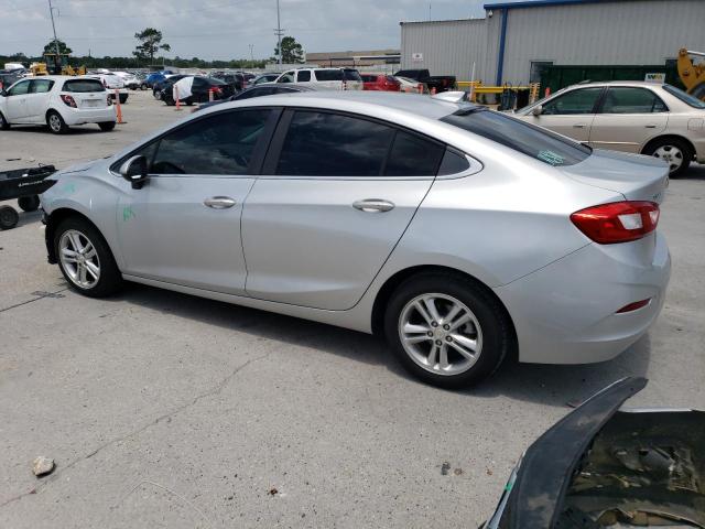 1G1BE5SM2H7220310 - 2017 CHEVROLET CRUZE LT SILVER photo 2