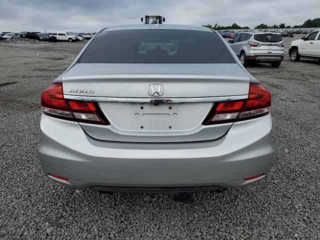2HGFB2F92EH544364 - 2014 HONDA CIVIC EXL SILVER photo 6