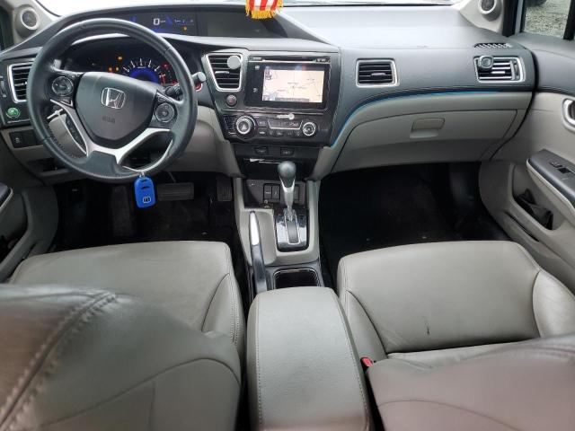 2HGFB2F92EH544364 - 2014 HONDA CIVIC EXL SILVER photo 8