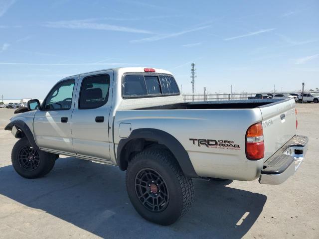 5TEGN92N94Z357843 - 2004 TOYOTA TACOMA DOUBLE CAB PRERUNNER SILVER photo 2