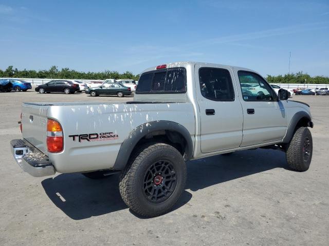 5TEGN92N94Z357843 - 2004 TOYOTA TACOMA DOUBLE CAB PRERUNNER SILVER photo 3