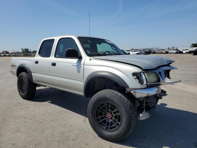 5TEGN92N94Z357843 - 2004 TOYOTA TACOMA DOUBLE CAB PRERUNNER SILVER photo 4