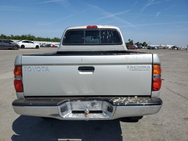 5TEGN92N94Z357843 - 2004 TOYOTA TACOMA DOUBLE CAB PRERUNNER SILVER photo 6