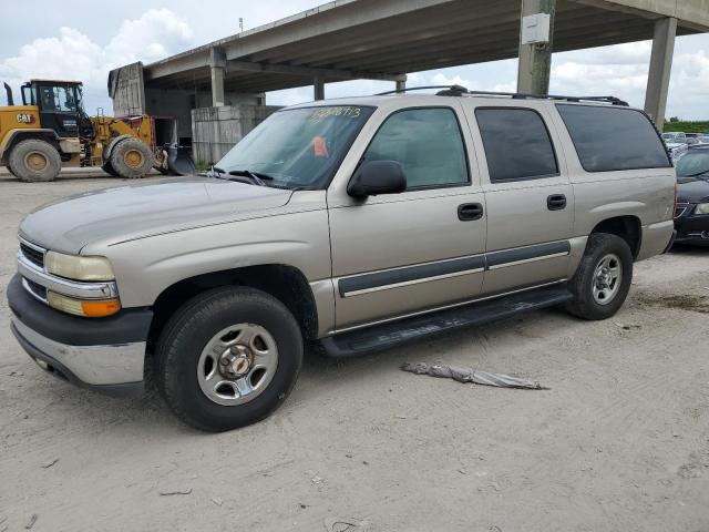 3GNEC16Z83G160417 - 2003 CHEVROLET SUBURBAN C1500 SILVER photo 1