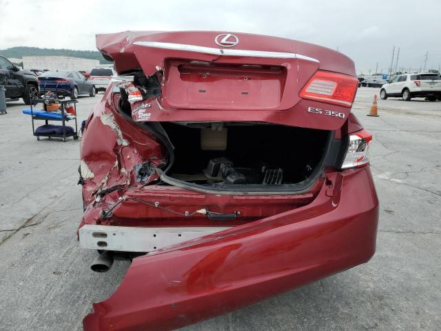 JTHBK1EG6A2391304 - 2010 LEXUS ES 350 RED photo 6