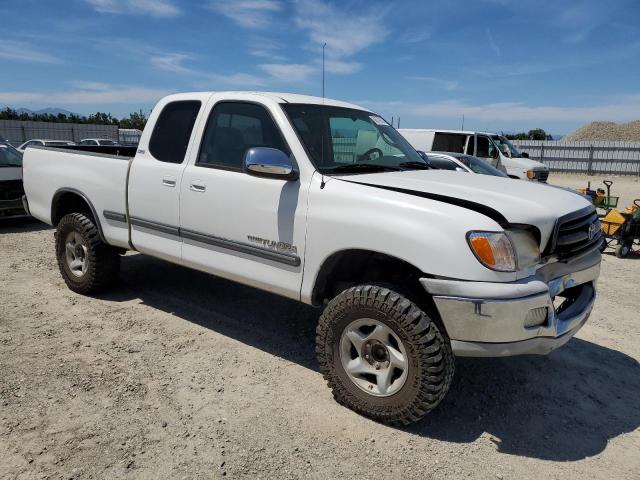 5TBRT34172S286098 - 2002 TOYOTA TUNDRA ACCESS CAB WHITE photo 4