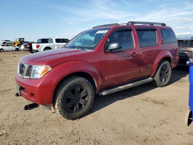 5N1AR18W96C654507 - 2006 NISSAN PATHFINDER LE RED photo 1
