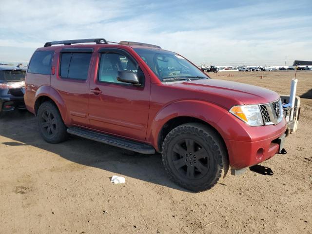 5N1AR18W96C654507 - 2006 NISSAN PATHFINDER LE RED photo 4