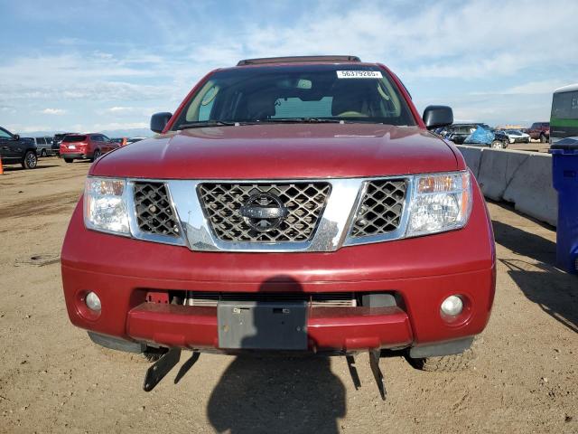5N1AR18W96C654507 - 2006 NISSAN PATHFINDER LE RED photo 5