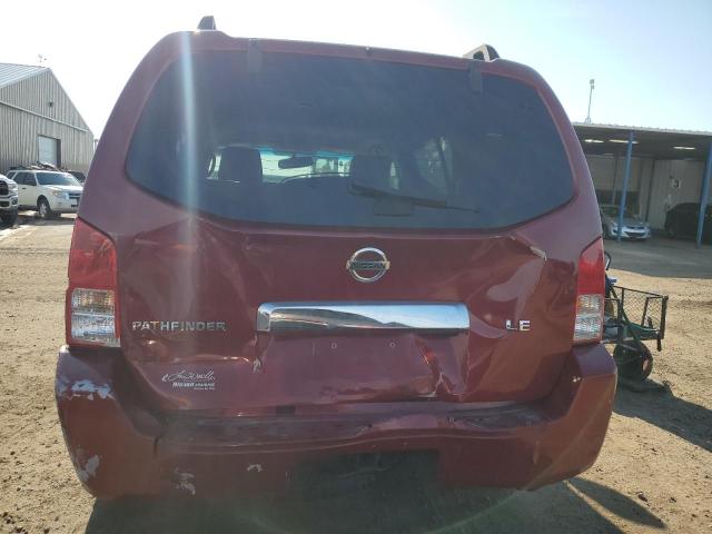 5N1AR18W96C654507 - 2006 NISSAN PATHFINDER LE RED photo 6