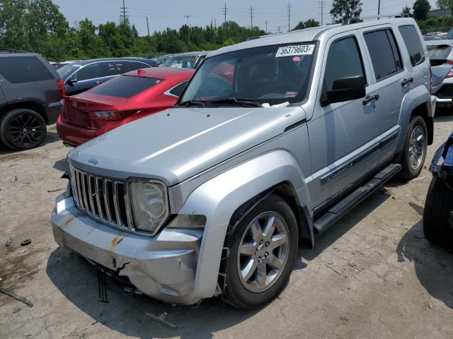 1J4PN5GK0AW124007 - 2010 JEEP LIBERTY LIMITED SILVER photo 1