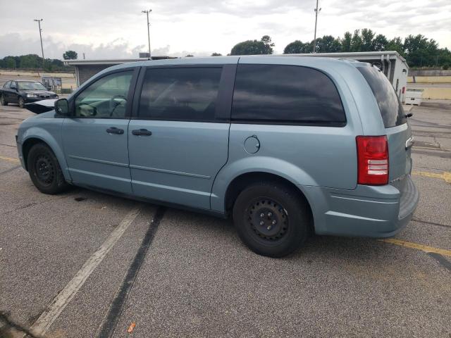 2A8HR44H98R674934 - 2008 CHRYSLER TOWN & COU LX BLUE photo 2